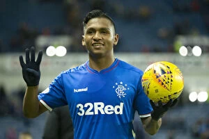 Replay Collection: Rangers Alfredo Morelos: Four-Goal Hero in Epic Scottish Cup Replay Victory over Kilmarnock (2023)