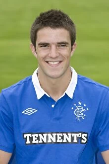 Images Dated 5th July 2010: Rangers FC 2010-11: Andrew Little's Focused Determination