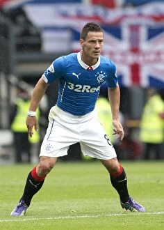 Football Action Friendly Collection: Rangers FC in Action: Ian Black Shines in Derby County Friendly at iPro Stadium - Scottish Cup