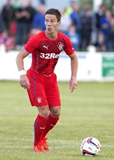 Football Action Pre Season Friendly Collection: Rangers FC: Ian Black's Thrilling Performance Against Buckie Thistle in the 2003 Scottish Cup