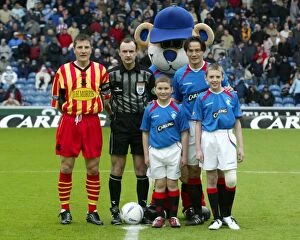 Partick Thistle Collection: Rangers Secure 2-0 Victory Over Partick Thistle: 17th April 2004