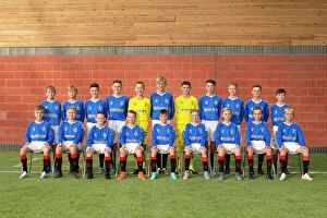 Youth Collection: Rangers U13 Team Picture - The Hummel Training Centre