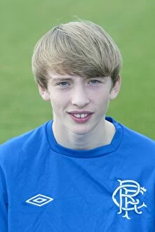 Football Head Shot Youths Collection: Rangers U14 Soccer Team: Focused Young Faces of Murray Park