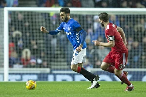 Replay Collection: Rangers vs Aberdeen: Connor Goldson in Quarter Final Replay of the Scottish Cup at Ibrox Stadium