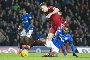 Replay Collection: Rangers vs Aberdeen: Jermain Defoe's Dramatic Reach in Scottish Cup Quarter Final Replay at Ibrox