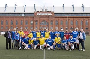Football Action Friendly Collection: Rangers vs. Chelsea: Ibrox Stadium - A 3-1 Pre-Season Victory for Chelsea