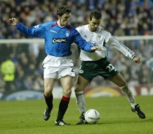 Maurice Ross Collection: Rangers vs. Panathinaikos: A Champions League Clash (September 12, 2003)