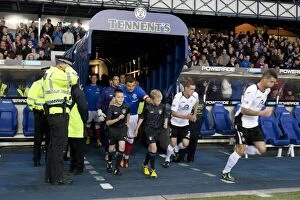 Images Dated 18th September 2012: Rangers vs Queen of the South in Ramsden Cup Quarter-Final: Lee McCulloch