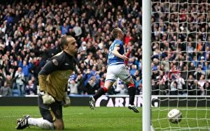 Images Dated 18th April 2010: Soccer - Clydesdale Bank Scottish Premier League - Rangers v Heart of Midlothian - Ibrox