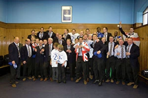 Images Dated 25th April 2010: Soccer - Clydesdale Bank Scottish Premier League - Celebrations - Ibrox