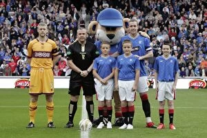Mascots Collection: Soccer - Clydesdale Bank Scottish Premier League - Rangers v Motherwell - Ibrox Stadium
