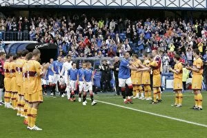 Images Dated 9th May 2010: Soccer - Clydesdale Bank Scottish Premier League - Rangers v Motherwell - Ibrox Stadium