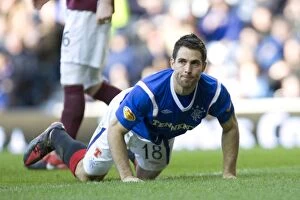 Images Dated 3rd March 2012: Soccer - Clydesdale Bank Scottish Premier League - Rangers v Heart of Midlothian - Ibrox Stadium