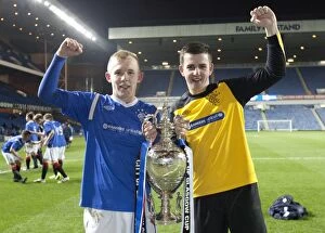 Images Dated 16th April 2012: Soccer - The Glasgow Cup Final - Rangers U17s v Celtic U17s - Ibrox Stadium