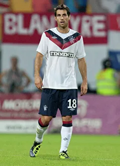 Images Dated 18th August 2011: Soccer - NK Maribor v Rangers - UEFA Europa League - Play Offs - Stadion Ljudski Vrt - Slovenia