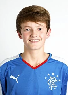Images Dated 23rd October 2015: Soccer - Rangers Under 10s Team and Headshots - Murray Park