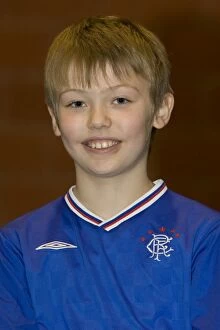 Images Dated 1st February 2010: Soccer - Rangers Under 10s Team and Headshots - Murray Park