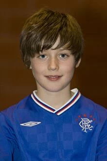 Images Dated 1st February 2010: Soccer - Rangers Under 10s Team and Headshots - Murray Park