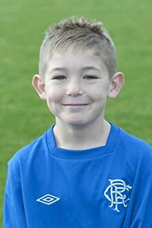 Football Head Shot Youths Collection: Soccer - Rangers Under 10s Team and Headshots - Murray Park