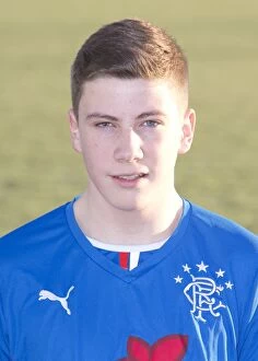 Images Dated 11th January 2014: Soccer - Rangers Under 10s Team and Headshots - Murray Park