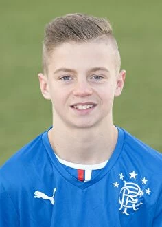 Images Dated 11th January 2014: Soccer - Rangers Under 10s Team and Headshots - Murray Park