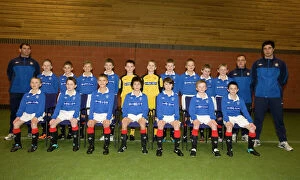 Images Dated 16th December 2010: Soccer - Rangers Under 11s Team Shot - Murray Park