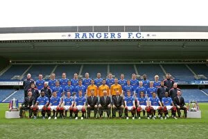Team Gallery: Soccer - Rangers FC First Team Picture - Ibrox