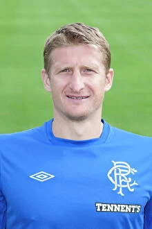 Images Dated 9th August 2012: Soccer - Rangers Head Shots - Murray Park