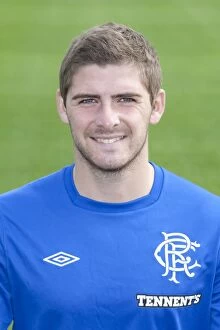 Images Dated 9th August 2012: Soccer - Rangers Head Shots - Murray Park