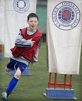 Images Dated 19th July 2010: Soccer - Rangers Summer Roadshow - Gannochy Sports Centre - Stirling University