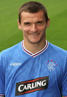 Images Dated 28th August 2009: Soccer - Rangers Team Photocall 2009 / 10 - Ibrox Stadium