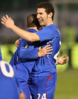Images Dated 21st February 2008: Soccer - UEFA Cup Round of 32 - Panathinaikos FC v Rangers - Apostolos Nikolaidis Stadium-