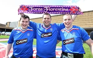 Fiorentina 0-0 Rangers (2-4 on penalties) Collection: Soccer - UEFA Cup - Semi-Final 2nd Leg - Rangers Fans in Florence-