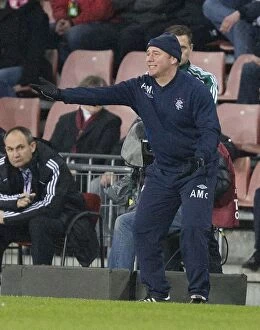 Ally McCoist Photos Collection: Soccer - UEFA Europa League - Round of 16- First Leg - PSV Eindhoven v Rangers - Philips Stadion