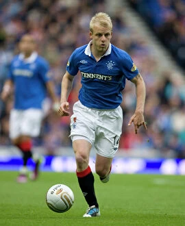 Images Dated 10th May 2011: Steven Naismith Scores: Rangers 2-0 Dundee United at Ibrox Stadium