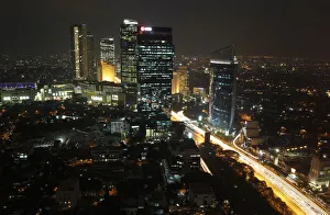 Indonesia Gallery: An aerial view of Indonesias capital city of Jakarta