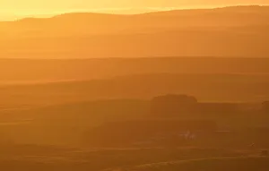 The Cheviot Hills are seen looking north west towards the England-Scotland border The Cheviot Hills are seen looking north west towards the England-Scotland border