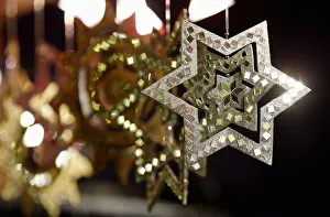 Christmas ornaments are pictured at the Christmas market in Gendarmenmarkt square Christmas ornaments are pictured at the Christmas market in Gendarmenmarkt square