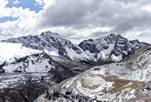 La Cumbre is seen after a heavy snow storm near La Paz La Cumbre is seen after a heavy snow storm near La Paz