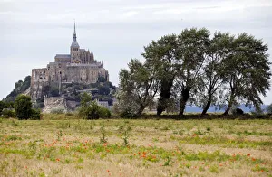 Le Mont Saint Michel is seen in a general view in the French western region of Normandy Le Mont Saint Michel is seen in a general view in the French western region of Normandy