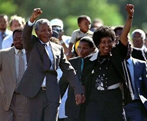 World Leaders Gallery: NELSON MANDELA IS RELEASED FROM PRISON