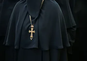 Nuns of the Ukrainian Orthodox Church of the Moscow Patriarchate mark the day of Baptism Nuns of the Ukrainian Orthodox Church of the Moscow Patriarchate mark the day of Baptism