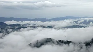 A partial belt of the runway of Jubbarhatti airport is seen in Shimla A partial belt of the runway of Jubbarhatti airport is seen in Shimla