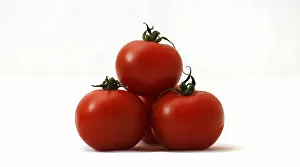 Images Dated 7th March 2012: A picture illustration shows tomatoes in Munich