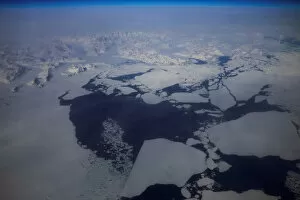 Climate Change Gallery: Sea ice is seen breaking up on the southern coast of Greenland