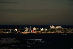 Images Dated 12th August 2019: The seaside village of Peggys Cove is pictured in Peggys Cove