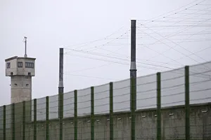 View of Nantes jail in Carquefou near Nantes as prison wardens attend a nationwide View of Nantes jail in Carquefou near Nantes as prison wardens attend a nationwide