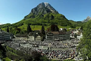 Images Dated 4th May 2003: VIEW OF THE TRADITIONAL LANDSGEMEINDE IN THE CANTON OF GLARUS