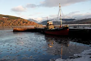 The Vital Spark is moored at Inveraray on Loch Fyne, Scotland The Vital Spark is moored at Inveraray on Loch Fyne, Scotland