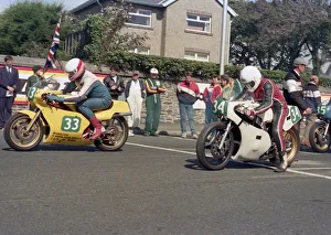Alan Potter (Armstrong) & Derek Wagstaff (Yamaha) 1987 Lightweight Manx Grand Prix Alan Potter (Armstrong) & Derek Wagstaff (Yamaha) 1987 Lightweight Manx Grand Prix